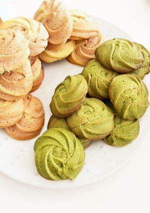 絞り出しクッキー抹茶-レシピのメイン写真