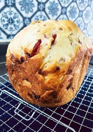 クランベリーハーフ食パン　-レシピのメイン写真