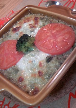さっぱり濃厚★アボカド豆腐グラタン-レシピのメイン写真