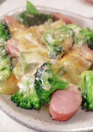 野菜鮮やかコンソメチーズ焼-レシピのメイン写真