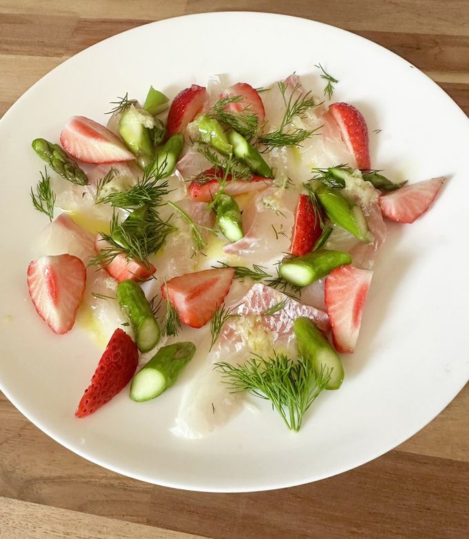 春の苺と鯛のカルパッチョ by Kumi☆Cook9 【クックパッド】 簡単