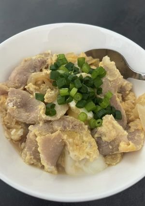 レンジで簡単!ズボラな他人丼-レシピのメイン写真