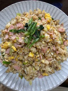 春キャベツと青菜入りチャーハン-レシピのメイン写真