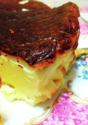バスクチーズケーキ-レシピのメイン写真
