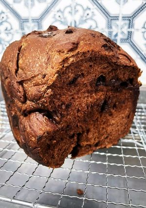 チョコハーフ食パン-レシピのメイン写真