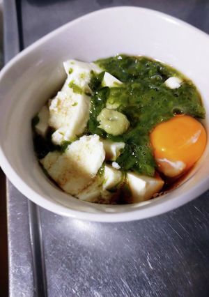 豆腐めかぶ卵で！-レシピのメイン写真
