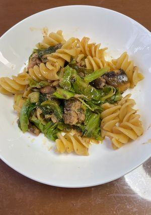 イワシ缶のショートパスタ/フジッリ-レシピのメイン写真