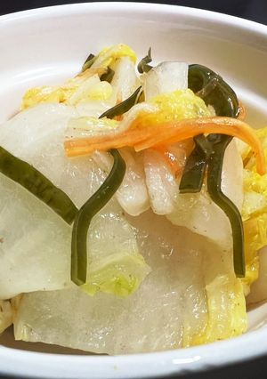 超簡単！ご飯がススミ過ぎる白菜の浅漬け-レシピのメイン写真