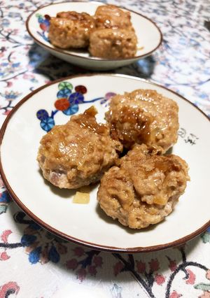 お弁当にもどうぞ 豚ひき肉の和風つくね-レシピのメイン写真