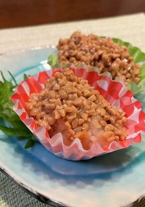 納豆おはぎ-レシピのメイン写真
