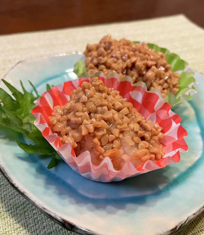 納豆おはぎ-レシピのメイン写真