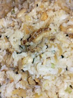 帆立と椎茸のバター醤油混ぜご飯-レシピのメイン写真