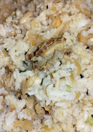 帆立と椎茸のバター醤油混ぜご飯-レシピのメイン写真
