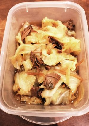 しぐれとキャベツの蒸し煮-レシピのメイン写真