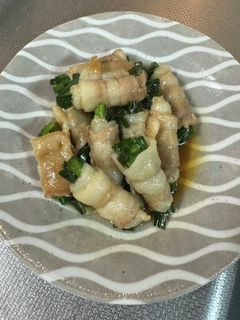 豚バラのニラ巻き-レシピのメイン写真