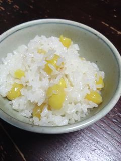銀杏おこわ-レシピのメイン写真