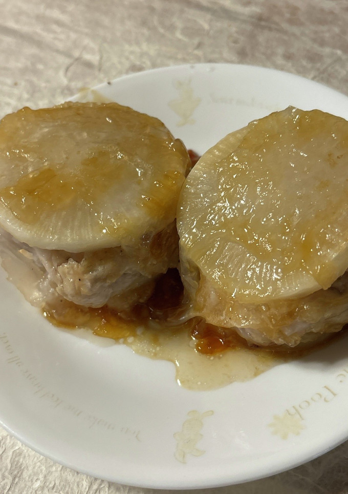 大根と豚肉の挟み焼き-レシピのメイン写真
