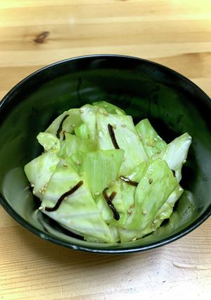 きゃべつ半分！　塩昆布キャベツ-レシピのメイン写真