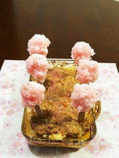 皆の門出をお祝い ハンバーグの丘に桜並木-レシピのメイン写真