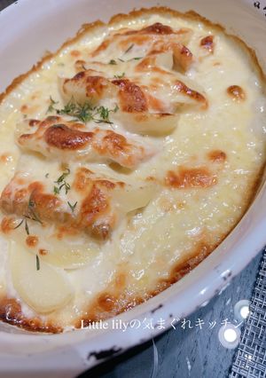 サーモンとポテトのクリームグラタン-レシピのメイン写真