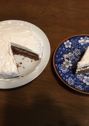 ホイップクリームナッペココアチョコケーキ-レシピのメイン写真
