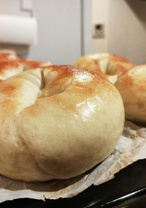 HBでもちもち米粉ベーグル-レシピのメイン写真