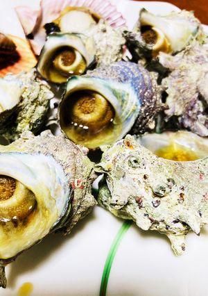 焼きサザエ-レシピのメイン写真
