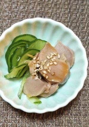 【砂肝サラダ】-レシピのメイン写真