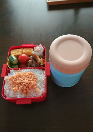 中学生女子弁当2024/03/21-レシピのメイン写真