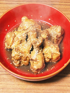 超簡単 手羽元のポン酢煮-レシピのメイン写真