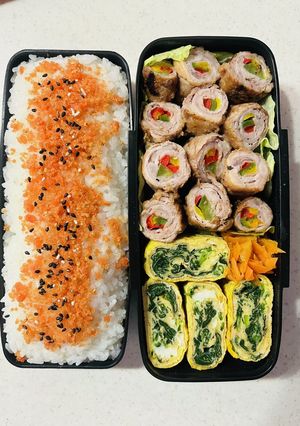 中学生弁当2024.3.20-レシピのメイン写真