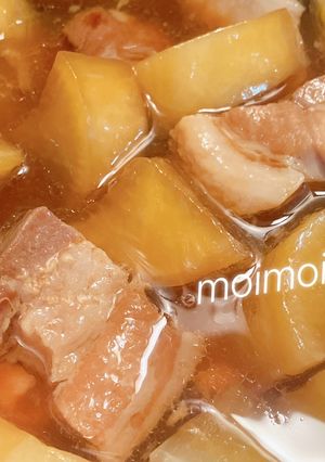 完成まで30分！圧力鍋で時短の簡単角煮-レシピのメイン写真