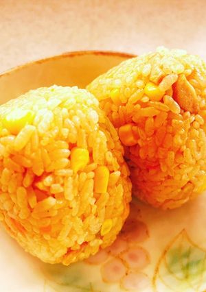 カレー風味おにぎり-レシピのメイン写真