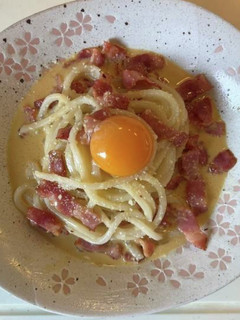 お手軽う米めんのカルボナーラ風-レシピのメイン写真