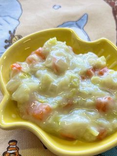 【離乳食】7か月から きゃべつのミルク煮-レシピのメイン写真