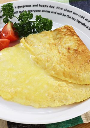 簡単ヘルシー！豆腐のチーズオムレツ-レシピのメイン写真