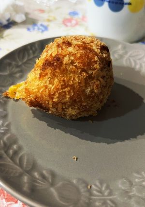 しっとり濃厚かぼちゃじゃがいもコロッケ-レシピのメイン写真
