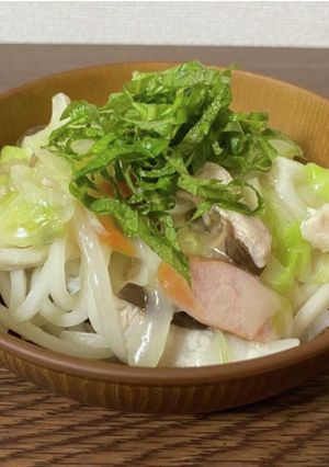 あんかけサラダうどん-レシピのメイン写真