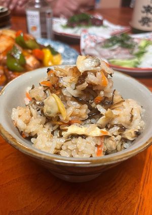 春のごはん☆アサリともずくのじゅーしぃ-レシピのメイン写真