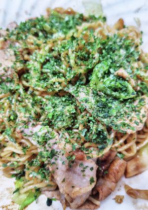 ノンオイル レンジDE焼きそば-レシピのメイン写真