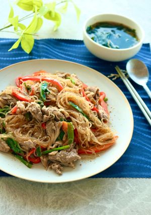 【ジッパー袋で簡単】下味冷凍 チャプチェ-レシピのメイン写真