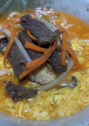 ユッケジャン風う米めん-レシピのメイン写真