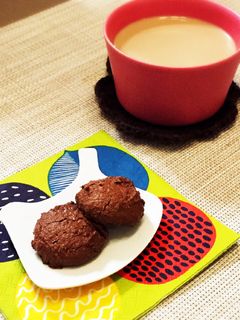ガルボ?!な焼きチョコクッキー☆-レシピのメイン写真
