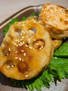 蓮根の鋏焼き-レシピのメイン写真