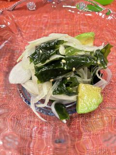 新玉ねぎとわかめのサラダ-レシピのメイン写真