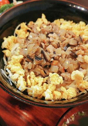 豚肉としいたけのオイマヨ丼☆簡単作り置き-レシピのメイン写真