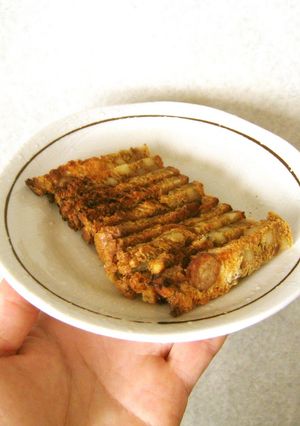 カレーうどん食パンラスク-レシピのメイン写真
