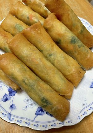 野菜たっぷり春巻き おゆみ風-レシピのメイン写真