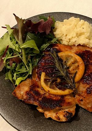 ○チキンのレモンバターソースがけ-レシピのメイン写真