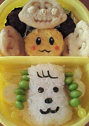 キャラ弁☆うーたん☆いないいないばあっ-レシピのメイン写真